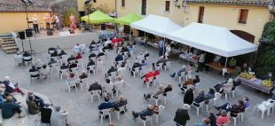 Un miler de persones visiten la Fira de l'Avellana de Brunyola el passat cap de setmana