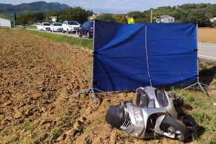 Una mare i la seva filla ferides en accidentar-se amb un ciclomotor a Sant Gregori