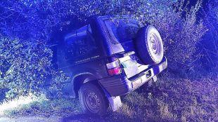 Dos detinguts en la persecució a uns lladres que van encastar un tot terreny contra una farmàcia a Blanes