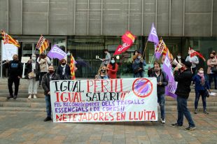 Netejadores de centres sanitaris: ''Sense nosaltres no s'elimina el virus dels hospitals''