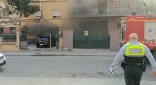 Ferit un home després d'explotar-li una bateria a Figueres