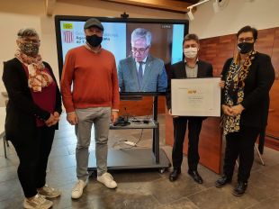 Caldes de Malavella rep el distintiu de Ciutat amb caràcter