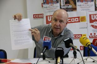 Xavier Casas posa punt i final a sis anys com a secretari general d'UGT a les comarques gironines