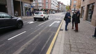 Girona reobre el carrer Migdia després d'acabar els treballs de millora de la xarxa de sanejament