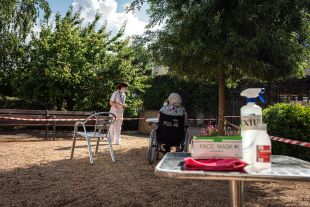 El Centre Palamós Gent Gran ja compta amb 63 persones ingressades per covid-19