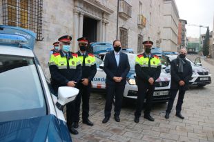 Els Mossos estrenen tres dels 41 nous vehicles a la regió de Girona