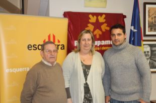 ERC de Blanes i Reagrupament escenifiquen el pacte per anar junts a les eleccions