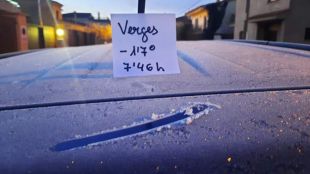 Les estacions meteorològiques de Girona viuen una nit gèlida