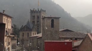 Les primeres volves de neu fan acte de presència al Ripollès