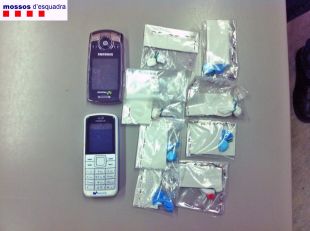 Detenen dos homes a Salt amb vuit bosses plastificades de cocaïna