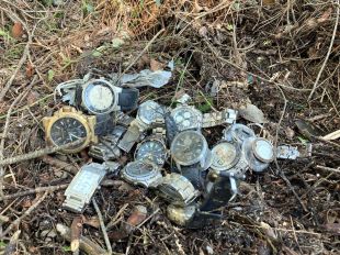 Un veí de Girona troba al bosc una bossa abandonada plena de rellotges de luxe