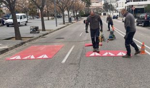 Roses instal·la reductors de velocitat a l'avinguda de Rhode