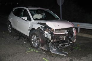 Ferit un home per un accident frontal a l'enllaç de l'N-260 amb la C-66 a Besalú
