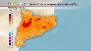 Vents càlids portaran temperatures primaverals a partir de demà i fins divendres