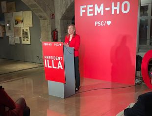 Silvia Paneque (PSC) crida al retorn d'una ''Catalunya unida'' en el seu inici de campanya