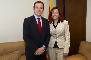 El Barça desenvoluparà a Salt un projecte que promou la convivència i els valors entre els infants