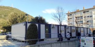 El CAP d'Olot posa en marxa sis mòduls exteriors per tractar pacients amb covid-19