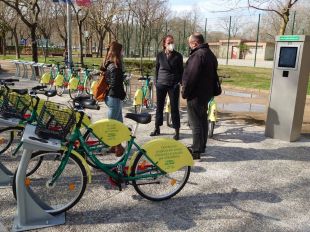 Girona estrena una nova estació de Girocleta al barri de Pedret