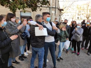 Llibertat amb càrrecs pels dos joves detinguts en la tercera nit d'aldarulls a Girona 