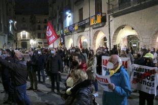 El sobiranisme surt al carrer en solidaritat amb els presos polítics i exiliats