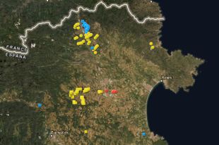 La Jonquera recorre contra la viabilitat del parc eòlic amb 10 molins projectat a l'Albera 