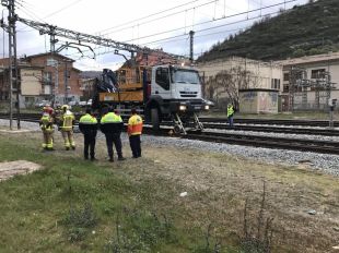 Ripoll presentarà una queixa a Adif i al Ministeri de Transports per l'incident del ferrocamió