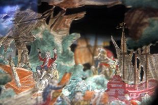 El Museu del Cinema exposa una pintura sobre vidre del segle XVIII precursora del 3D