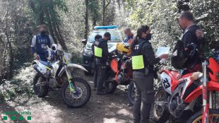 Creixen les sancions per circular amb moto pel medi natural a les comarques gironines