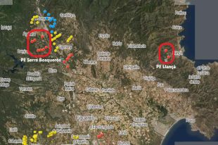Desestimen dos parcs eòlics projectats a Capmany, Agullana i Llançà