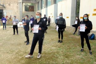 Bona sintonia en la primera reunió entre estudiants de la UdG i el rector després de la tancada
