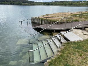 Banyoles acaba els treballs per millorar l’accessibilitat a la Caseta de Fusta