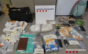 Detinguda una parella a Puigcerdà per tràfic de drogues i tinença d'armes