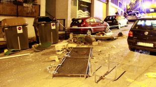 Una dona ferida greu en explotar una bombona de butà a Blanes