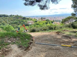 Girona adequa l'accés a l’aparcament del local social de Torre Gironella