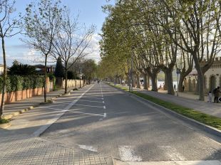 L’espai del front de l’Estany de Banyoles es mantindrà per a vianants i bicicletes