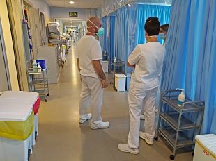 L'hospital de Figueres flexibilitza mesures i permet visites a pacients no covid