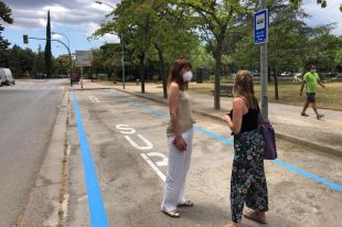 Girona habilita tres places a Pedret perquè els turistes puguin baixar del bus més a prop del Barri Vell