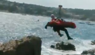 Ferit un jove en caure a unes roques mentre passejava pel camí de ronda de S'Agaró