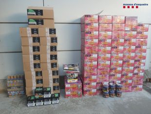 Un detingut per transportar 450 quilos de tabac de contraban a Maçanet de Cabrenys