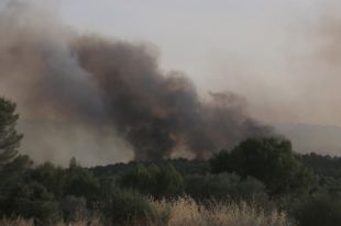 Estabilitzat l'incendi de Ventalló que ha cremat unes 50 hectàrees