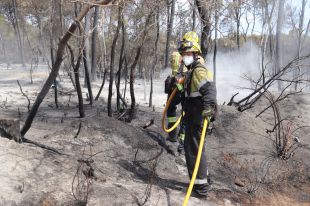 Controlat l'incendi de Ventalló que ha cremat 34 hectàrees