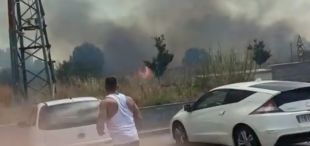 Un incendi crema 1,2 hectàrees de matolls en un camp a Sant Antoni de Calonge