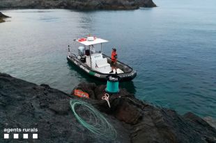 Interceptats tres homes furtius que volien pescar dins del Parc Natural del Cap de Creus 