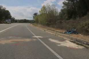 Un mort i tres ferits en un accident a l’N-II a Fornells de la Selva 