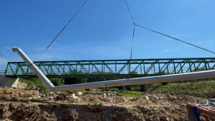 Girona repara la canonada d’aigua d’abastament malmesa pel temporal Gloria