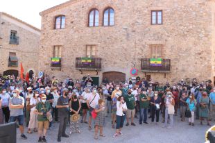 Veïns i institucions de l'Alt Empordà protesten contra els grans projectes eòlics a l'Albera 