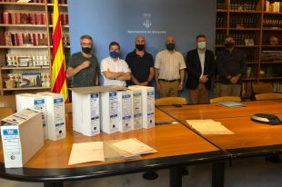 La família de l'actor Enric Tubert cedeix més de 800 fotos a l'Ajuntament de Banyoles