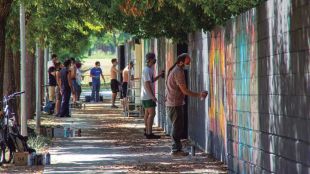 El monar’T omple amb 13 intervencions artístiques Santa Eugènia i Can Gibert del Pla de Girona