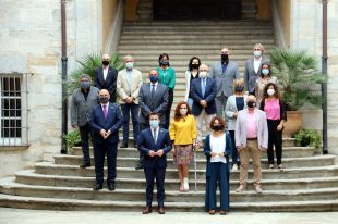 Aragonès aborda des de Girona la territorialització del Pla de Govern