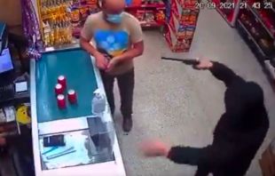Un lladre s'emporta 1.200 euros a punta de pistola d'un supermercat de Figueres